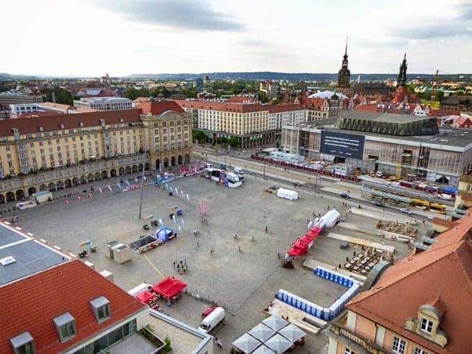 Segway Tour über den Altmarkt Dresden