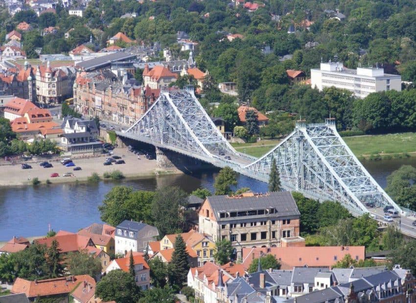 Das Blaue Wunder in Dresden