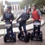 Segway Fun - Männergruppe hat Spaß