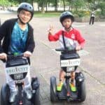 Internationale Gäste bei der Segway Tour